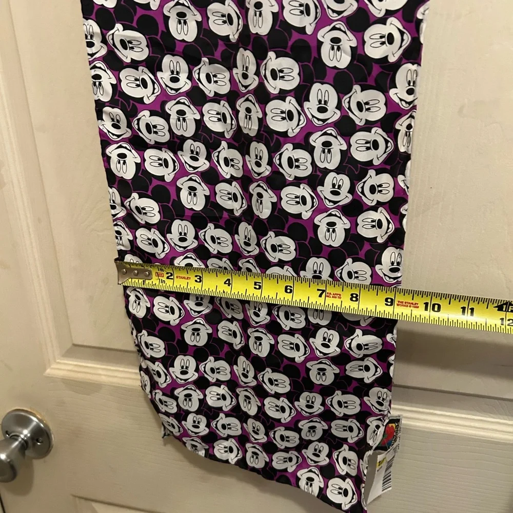Vintage Disney Purple and Black Mickey Mouse scarf
